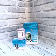 Glukometr – zestaw (paski + 50 igły + długopis), pomiar cukru, cukrzyca