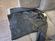 Kurtka męska ze skóry naturalnej, z ociepleniem