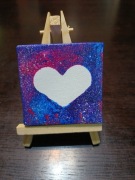 Mini obraz sztaluga prezent 