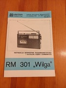 Instrukcja serwisowa do RM 301 Wilga + schematy