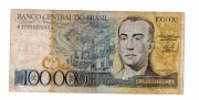 BRAZYLIA 100000 CRUZEIROS 1985 P205A