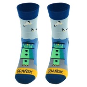 Skarpety Bawełniane skarpetki Kocham Polskę Gdańsk  39-42