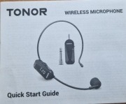 TONOR mikrofon UHF.