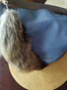 Brelok sztuczny ogon therian tail furry 