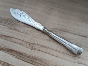 BRYTYJSKI POSREBRZANY NÓŻ DO MASŁA GRAWER 20cm