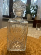 Kryształowa karafka PRL