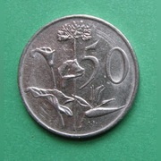 Afryka Południowa 50 centów 6szt