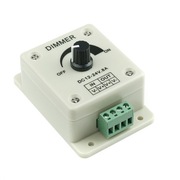 ŚCIEMNIACZ Regulator obrotów LED 12V-24V 8A PWM 96W