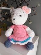 Maskotka ręcznie robiona,Misia Krysia.