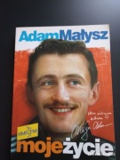 Moje życie - Adam Małysz autograf druk