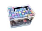 markery dwustronne 60, kayet markery permanentne zestaw