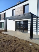 Pergola przyścienna ocynk mocna 2,5mx3,5m