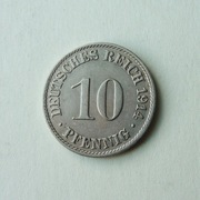 5 # Niemcy 10 Pfennig 1914   Wilhelm 2