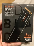 Dysk SSD WD Black SN850X 8TB M.2 2280 PCI-E x4 Gen4 NVMe