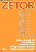 Katalog  ZETOR 3321, 4321, 5321, 63,21, 7321,7341