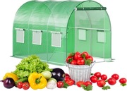 Tunel Foliowy Ogrodowy 3x2x2m – Stabilna Szklarnia dla Twoich Roślin! 