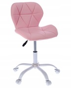 Krzesło ENDO ekoskóra różowe 
