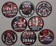 Vlepki RESOVIA Rzeszów, Stal, WISŁA Kr.,CRACOVIA, Arka Gdynia, Lech  # 02