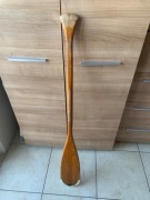 Wiosło drewniane do canoe pagaj UNIKAT PGH STRa 118,5 cm starszy typ