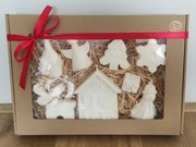 Świąteczny zestaw prezentowy świeczki sojowe 