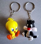 Brelok Tweety 3D – Kultowy Kanarek – Rękodzieło na Prezent
