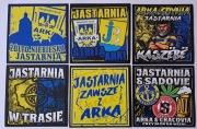 Vlepki ARKA GDYNIA, Cracovia, Lech, KSZO, Gryf Wej, Gwardia Kosz # 127