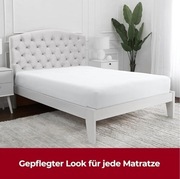 Prześcieradło z gumką 140 x 200 cm, wys do 30 cm, Mellani, OEKO TEX