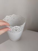 Doniczka biała Ikea 
