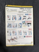 Safety Card / Karty Instrukcja Bezpieczeństwa NESMA AIRLINES Airbus A320
