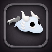 ROBLOX ADOPT ME  Halloween White Ghost Dragon
