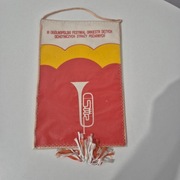 Proporczyk Koszalin OSP 1975r straż pożarna 