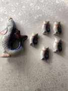 Karafka Ryba plus kieliszki