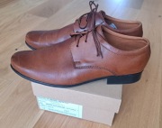 Buty dziecięce wizytowe Moskała skóra brąz 38