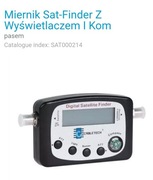 Miernik sat-Finder z wyświetlaczem 