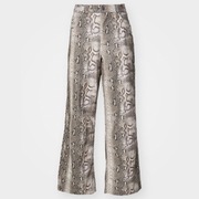 Proste spodnie materiałowe z motywem węża Snake Print Colossus Jaded London