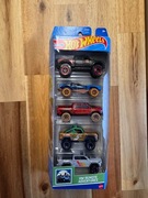 HOT WHEELS ZESTAW 5 MAŁYCH SAMOCHODZIKÓW AUTKA HW REMOTE ADVENTURES 5-PAK