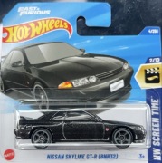 Nissan Skyline GT-R R32 czarny Hot Wheels 2025