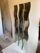 Lustra Ikea krabb fala zestaw 3 szt