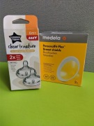 Zestaw nakładki do karmienia piersią ochrona na sutki