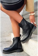 Botki czarne  skórzane jak Dr. Martens