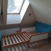 Łóżko młodzieżowe drewniane Timoore