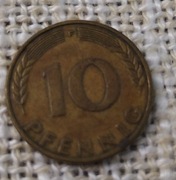 Niemcy RFN 10 pfennig 1950 F