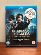 SHERLOCK HOLMES GRA CIENI blu ray