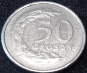 Polska 50 gr. 1990 rok