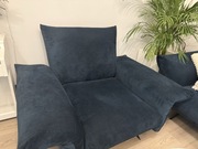 Zestaw wypoczynkowy: sofa i fotel