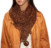 szal XXL chusta apaszka panterka