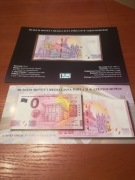 Blister 0 euro Częstochowa.Muzeum Monet i Medali 