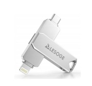 Lesoge Pendrive Do Telefonów 3w1 UsbC Iphone 256Gb