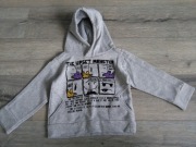 Szara bluza 104cm 3-4lata Zara kids Upset Monster