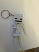 Brelok – Szkielet z Minecrafta (ruchome elementy!)